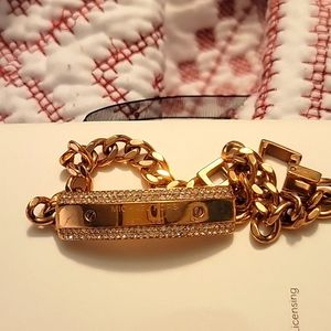 Stainless steel MK bracelet